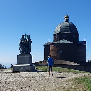 Peťulik na vrcholu Radhošť (8.5.2023 15:28)