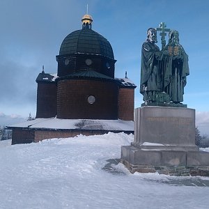 trefi.s na vrcholu Radhošť (13.2.2020 12:04)