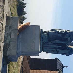 Peťulik na vrcholu Radhošť (29.9.2023 16:34)