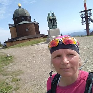 Katka na vrcholu Radhošť (21.5.2018 15:07)