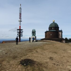 Peťulik na vrcholu Radhošť (25.2.2024 11:43)