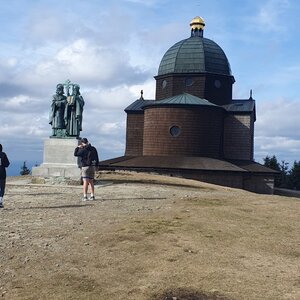 Peťulik na vrcholu Radhošť (3.3.2024 13:15)