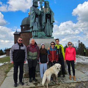 VESY on the summit of Radhošť (27.4.2024 13:44)