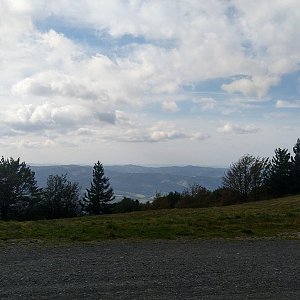 Johan Kocmich na vrcholu Radhošť (3.10.2020 10:32)