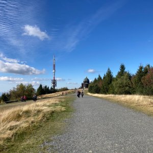Tomáš Bublan on the summit of Radhošť (27.9.2026 14:50)