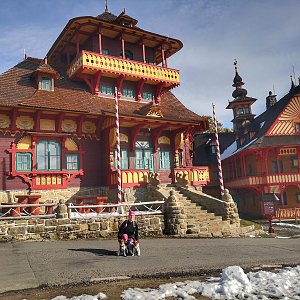 Zuzka Brožková na vrcholu Radhošť (21.10.2020 11:09)