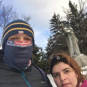 Majda na vrcholu Radhošť (3.1.2021 16:05)