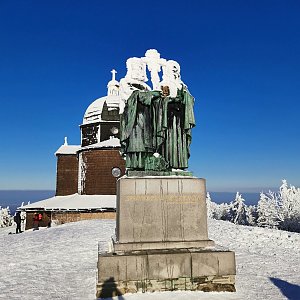Radim Fcb na vrcholu Radhošť (10.1.2021 10:02)