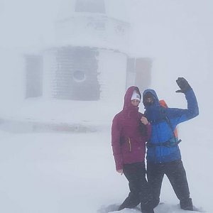 MartinMoli na vrcholu Radhošť (13.1.2019 15:53)