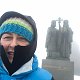 Vladka na vrcholu Radhošť (23.1.2021 13:20)