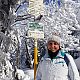 Jaroslava Bašová na vrcholu Radhošť (31.1.2021 11:03)