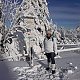 Jaroslava Bašová na vrcholu Radhošť (31.1.2021 11:03)