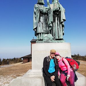 Oyunke na vrcholu Radhošť (31.3.2019 11:03)