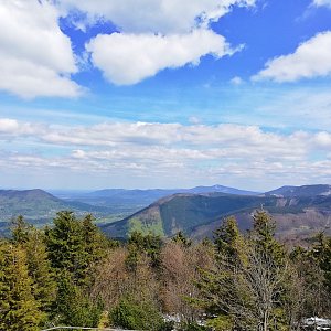 Martin Vlček na vrcholu Radhošť (8.5.2019 13:25)