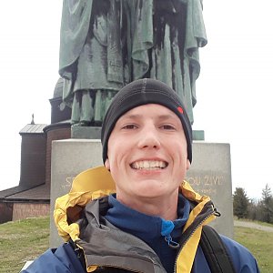 Pepa Sabo na vrcholu Radhošť (13.5.2019 13:33)