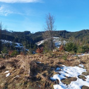 Ila on the summit of Václavičky Z (30.1.2025)