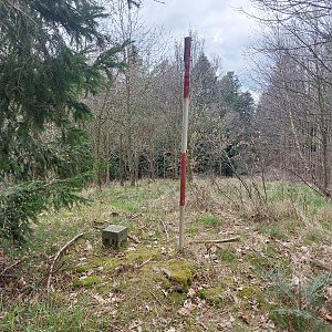 Cyklista 73 on the summit of Výrovec (17.4.2023 14:46)