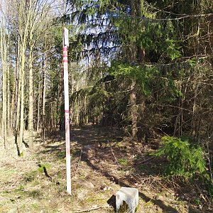 Petra on the summit of Výrovec (30.3.2021 15:14)