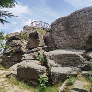 Novohradské hory - Výstup na Nebelstein a Bärenstein