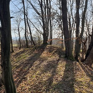 Petr Pepe Peloušek na vrcholu Horečka (12.4.2022 16:46)