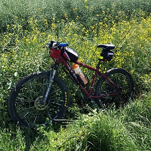 Radka D na vrcholu Na kopci (12.6.2022 14:44)