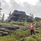 Jiří a Iveta na vrcholu Točník (6.5.2024)