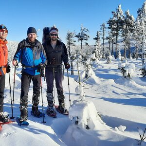Bodik on the summit of Klínová hora (18.12.2022 13:30)