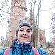 Lili na vrcholu Goethův vrch (25.11.2021)
