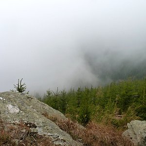 Mountainer na vrcholu Velký Jezerník (2.11.2013 12:11)