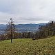 Vendula Schafferová na vrcholu Roubenka Ondřejníček (14.11.2020)