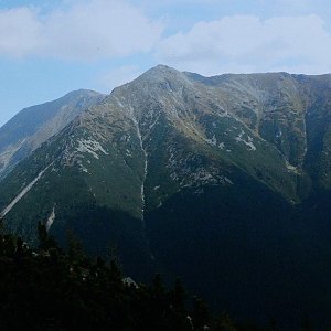 Bouřka na vrcholu Nižný Ostredok (14.9.2006 9:02)