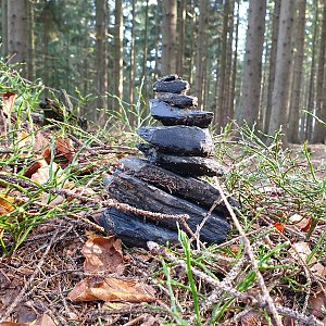 Petr Pepe Peloušek na vrcholu Obidová JV (14.12.2020 12:12)