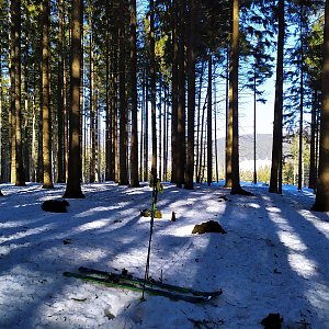 ŠenovKK na vrcholu Obidová JV (22.2.2021 13:22)