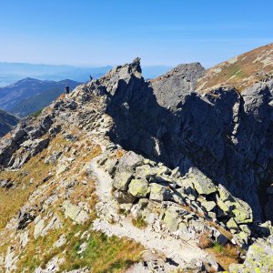 Horalka Anička na vrcholu Skriniarky (10.9.2023)