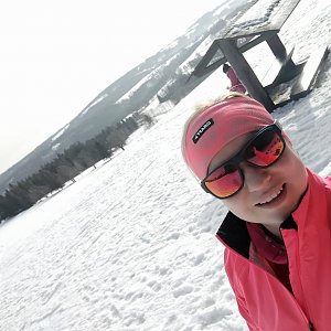 vendulka111 na vrcholu Studený vrch (23.2.2021 15:54)