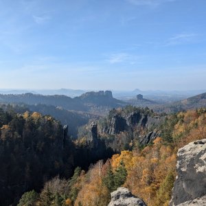 Pepa Š. on the summit of Carolafelsen (26.10.2024 14:00)
