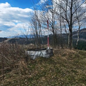 Ila on the summit of Šance (19.3.2026)