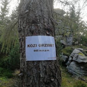 Vladimír Grančay na vrcholu Kozi Grzbiet (3.10.2025 16:53)