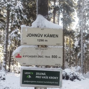 Jan Blažej na vrcholu Srní vrch (28.11.2025 10:37)