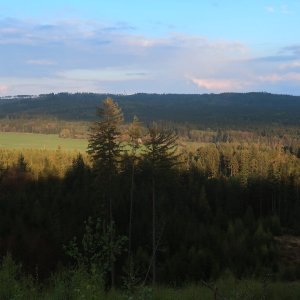 Bouřka on the summit of Kokšín (21.4.2026 19:09)