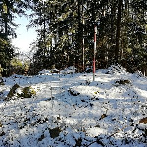 Vladimír Grančay na vrcholu Martinova hora (7.3.2021 14:49)