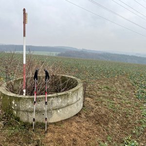 Radka D on the summit of Vrchovina (25.12.2024 11:55)