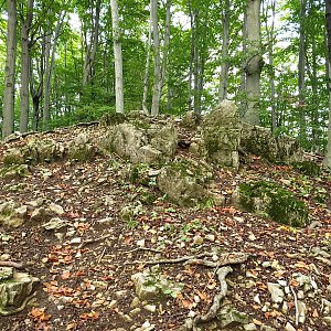 Petr Pepe Peloušek na vrcholu Kamenice Z vrchol (22.9.2021 17:20)