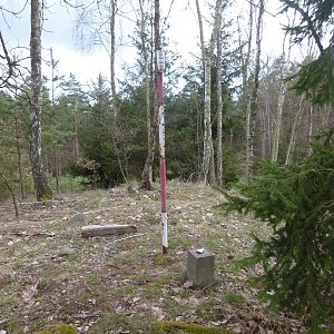 Nojby on the summit of Strážiště (18.4.2021 16:50)