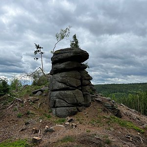 Jaroslav Mužík na vrcholu Jelení vrch (26.5.2022 11:09)
