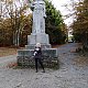 Ilona Mušálková na vrcholu Radegast (12.10.2019)