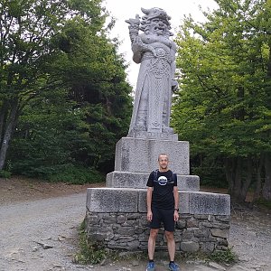 JetBlack na vrcholu Radegast (24.7.2019 9:55)