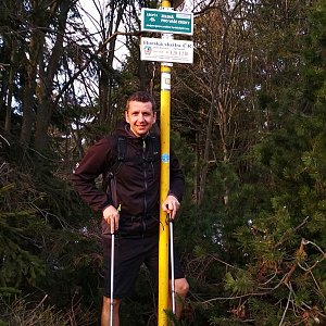 PeteBukař na vrcholu Radegast (5.4.2019 18:23)