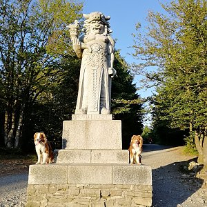 Karolína Ježovičová na vrcholu Radegast (14.7.2020 19:48)
