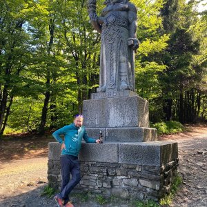 Honza na vrcholu Radegast (4.6.2026 10:01)